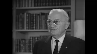 MP2002-667  Former President Truman Recalls the Plight of Miners During the Depression