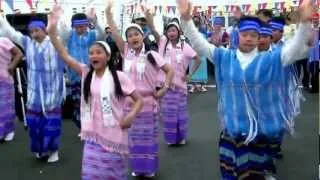 Rochester Karen Youth Group performance at Lao Monastery; Rochester,NY, 2012