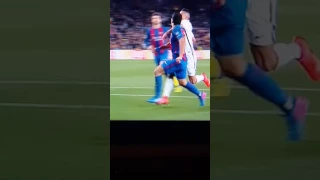 Luis suarez penalty (connection) no dive barcelona-PSG  goal