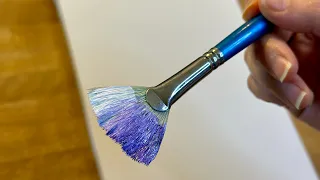 The easiest way to paint a Spring forest 🌿🌼 | Step by step