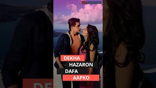 Dekha Hazaro Dafa Aapko | Arijit Singh | Full Screen Whatsapp Status | 30 Second Video