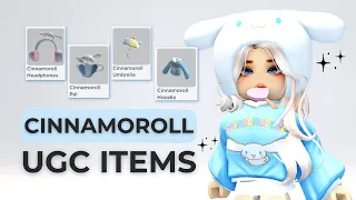 HURRY! GET ALL NEW CINNAMOROLL ITEMS 🤩🥰 (FREE & PAID)