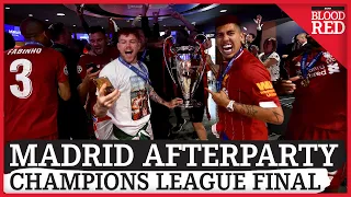 Inside Liverpool's Champions League final afterparty in Madrid