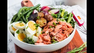 Quick & Easy Salmon Nicoise Salad - Healthy Summer Recipes | ThermoPro Recipes 2020