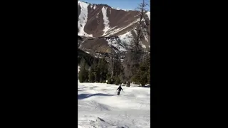 2021 kids mogul skiing in Sun Valley, Idaho.
