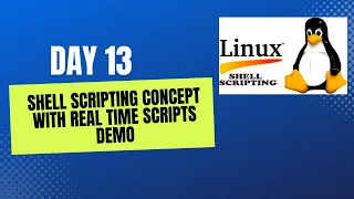 Day 13 - Shell Scripting Course || Real World Shell Scripting Use Case || Functions & Case Statement