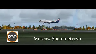 P3Dspotter: AI aircraft spotting at Moscow Sheremetyevo (SVO, UUEE) airport