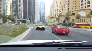 Revving a lambo gone south