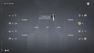 NHL 24    NHL Stanley Cup  Playoff  2024  Round 1  Simulation