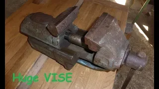 Huge Hungarian Vise Restoration // Nagy satu (125)