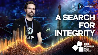 Julien Daubert, Global Ambassador of KASPA | Paris Blockchain Week 2024