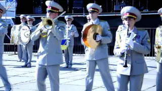 У Чернівцях феєрично виступив оркестр військових залізничників