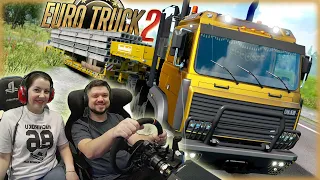 ETS 2 С СОНЧИКОМ И АЛИНОЙ КАК В СТАРЫЕ ДОБРЫЕ! СУРОВАЯ РОССИЯ