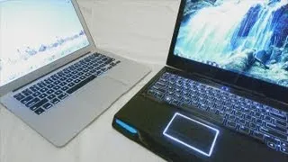 MacBook Air 13" 2012 vs. Alienware M14x R1