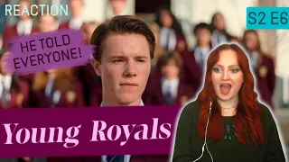 He announced it to everyone! | [2x06] Young Royals REACTION