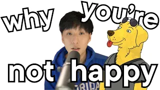 being happy is easy - The Mr. Peanutbutter Philosophy