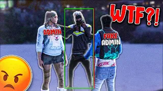 Joining Hood Servers As FAKE Admin.. (GTA RP)