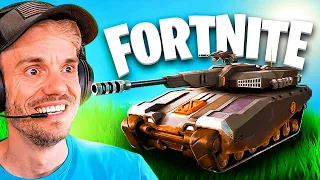 FUGA DE TANQUE NO FORTNITE! Brancoala Games