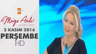 Müge Anlı ile Tatlı Sert 03 Kasım 2016 - 1707. Bölüm - atv