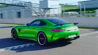 Mercedes AMG GT R LAUNCH CONTROL RACE MODE DEMO Track Driving Sound 2017 AMG GTR Price $200k CARJAM