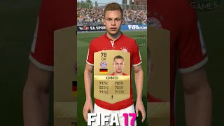 🇩🇪 JOSHUA KIMMICH fifa evolution (15-24) #shorts #eafc24 #fc24 #fifa #kimmich #bayern