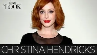 Mad Men's Christina Hendricks Talks Vintage Clothing | Harper's Bazaar The Look