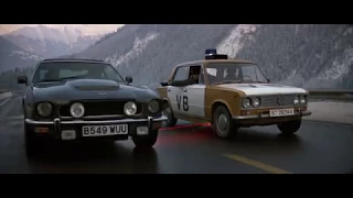 The Living Daylights Car Chase