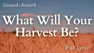 What Will Your Harvest Be? - Slowed+Reverb Hymn for Thanksgiving [with Lyrics]