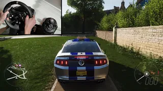 Forza Horizon 4 Toby Marshall Ford Mustang Shelby ( Logitech g920 + Shifter) Need For Speed Gameplay