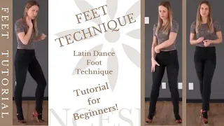 Footwork in Latin Dance ||| Foot Placement & Technique || Latin Dance Tutorial