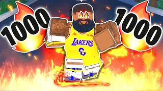 1000 STREAK WITH LEBRON JAMES IN BASKETBALL LEGENDS!🔥
