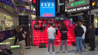 Репетиция Флешмоба для MBAND(Vegas Kрокус Cити, Times Square,22.11.19)