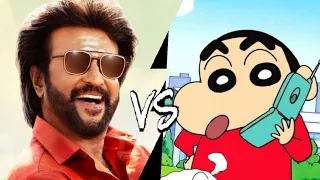 Superstar Rajini vs Shinchan cross talk comedy 😂
