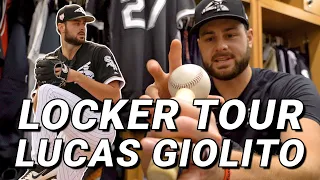 Locker Tour: Lucas Giolito, Starting Pitcher, Chicago White Sox