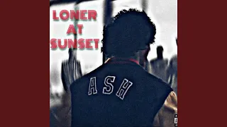 Loner At Sunset