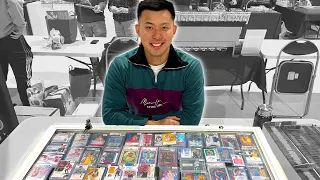 Setting up at a card show for the first time! (Melbourne Card Fair)