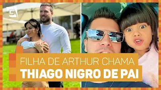 Maíra Cardi faz vídeo da filha com Arthur chamando Thiago Nigro de pai | Hora da Fofoca | TV Gazeta