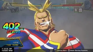 All might 400 hit combo 60%