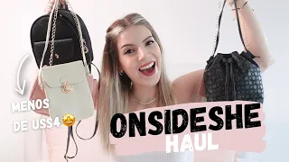 HAUL de ONSIDESHE: ¡BOLSOS por MENOS de 1000 ARS/4 dólares! 😱🤩