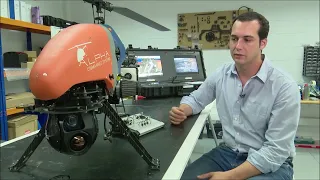 UAV Alpha 800 in Spanish National TV News