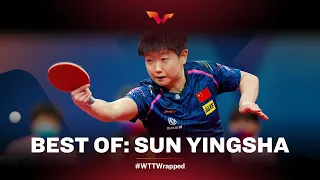 Best of Sun Yingsha | WTT 2022 Wrapped