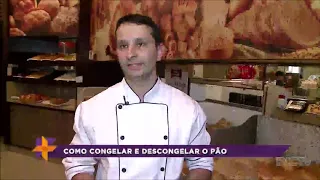 Como congelar e descongelar o pão