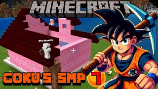 BUILDING KAME HOUSE! | Goku's Minecraft SMP Episode 7