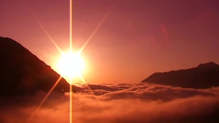 La montagne ça vous gagne HD first footage JVC HD3 vacances Pyrénées mountain sunset sunrise