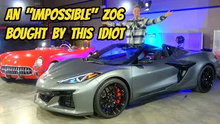 How the Dumbest Car YouTuber Accidentally Bought a 2023 Corvette Z06... IT WAS SO EASY!