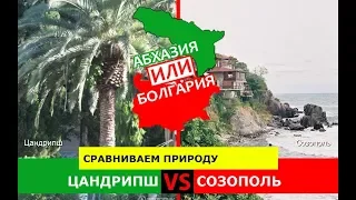 Цандрипш или Созополь | Сравниваем природу! Абхазия VS Болгария - куда поехать?