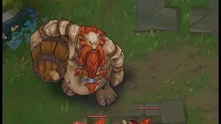 Gragas Crit Animation Slowmotion