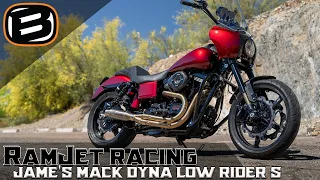 Harley Davidson Dyna Low Rider S - James Mack and RamJet Racing