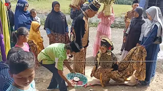 Temu manten adat Jawa sakral dan syahdu iringan Gending Jawa full Narasi || wedding Nur & Ria