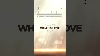 WHAT IS LOVE on Guitar 1/2. TABS GuitarMe School | Aleksunder Chuiko #GuitarMe #Tabs #fingerstyle